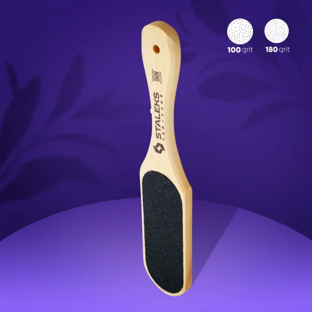 Tarka do stóp drewniana BEAUTY & CARE 10 TYPE 1 100/180 grit ABC 10/1