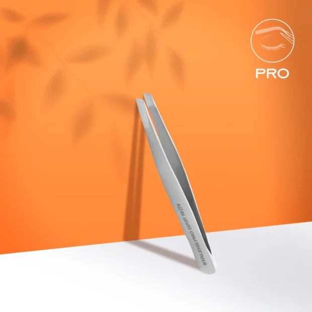 Pęseta do brwi EXPERT 10 TYPE 3 (szeroka skośna) TE-10/3