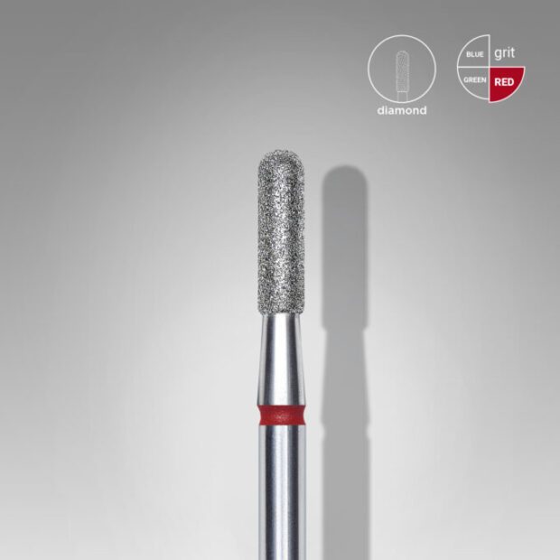 Frez diamentowy Staleks FA30R023/8 walec 2,3 x 8 mm